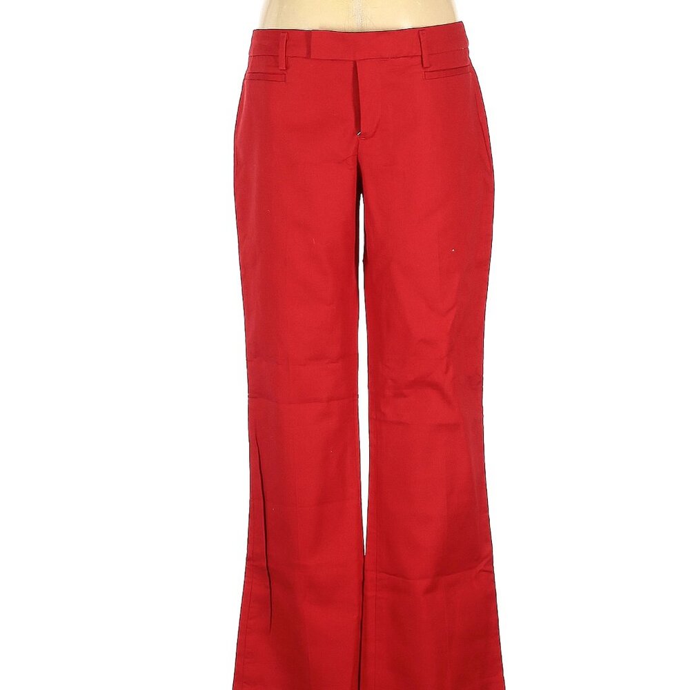 EUC Gap Size 2 Red Modern Boot Chino Pants